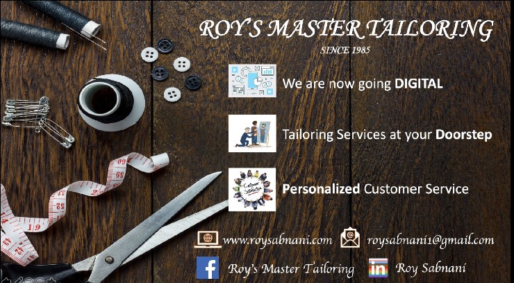 ROY'S MASTER TAILORING